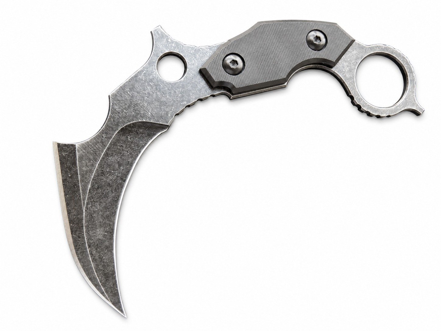 18642-main-white-clean Karambit-Messer C1699 Feststehendes Messer G10-Griff + D2 Stone Washed-Stahlklinge Praktisches EDC-Werkzeug