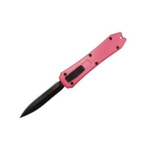 3,25″ Mini-Taschenmesser mit Springmesser – Pink