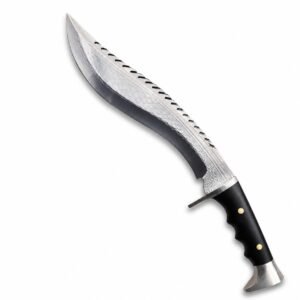 Drachenschuppen-Kukri-Messer, einteiliges Kukri-Messer aus A8-legiertem Stahl