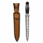 Dämonenschwert, zweischneidiges Messer mit fester Klinge