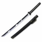 Deadpool Black-Finish-Messer mit feststehender Klinge