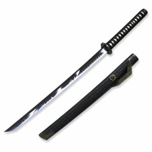 Deadpool Black-Finish-Messer mit feststehender Klinge
