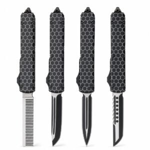 Microtech UT OTF-Messer mit strukturiertem Griff