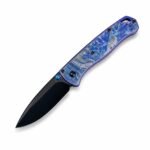 Butterfly 535 M390 Schleif-DLC-Klinge, Titan-Lasergriff, blau, SF Express