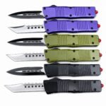 Der Zinkgriff von Microtech ist ein Major Dragon OTF-Messer