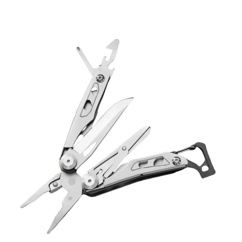 O1CN01yNBlbQ28EFth6j8Xi_6000000007900-0-tbvideo.jpg Multitool, Zange aus Edelstahl, tragbar, zusammenklappbar, für Outdoor-Camping, Mehrzweck